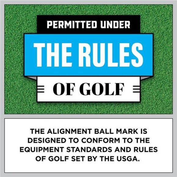 Alignment Ball Mark - 360° Rotating Golf Ball Marker - Picture 4 of 6